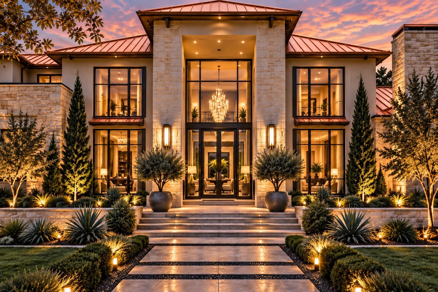 The Reserve concept residence entry