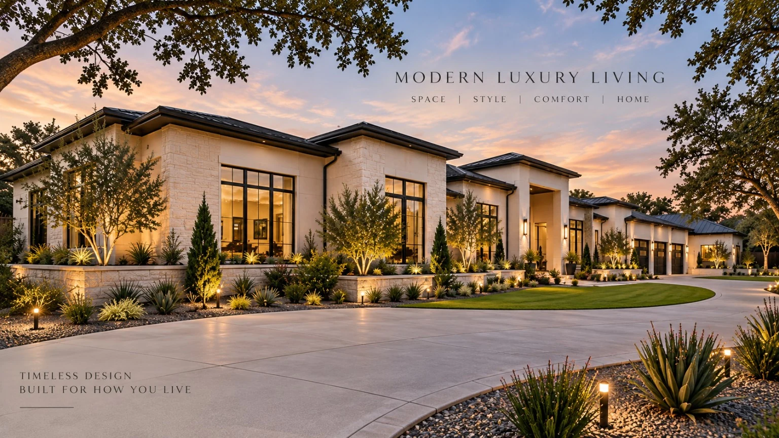 Angled exterior concept view of The Lindsey